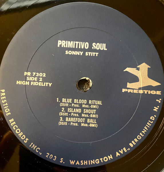Sonny Stitt ~ Primitivo Soul (Vinyl) - Djungel & Jazz