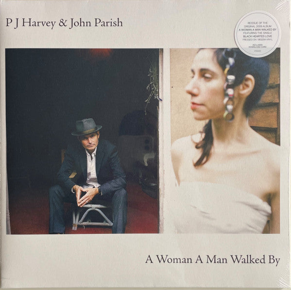 P J Harvey* & John Parish : A Woman A Man Walked By (LP, Album, RE, 180)