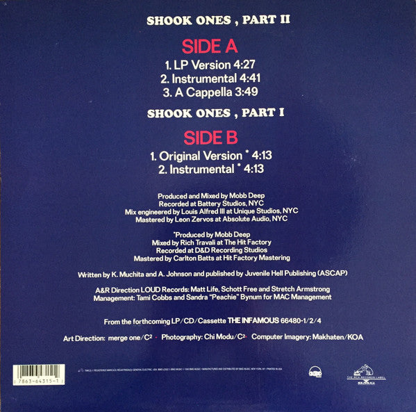 Mobb Deep ~ Shook Ones Part II (Vinyl) - Djungel & Jazz