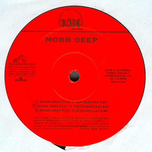 Mobb Deep ~ Shook Ones Part II (Vinyl) - Djungel & Jazz