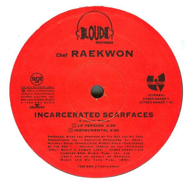 Raekwon ~ Ice Cream / Incarcerated Scarfaces (Vinyl) - Djungel & Jazz