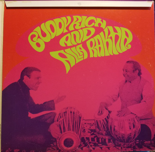 Buddy Rich And Alla Rakha ~ Rich À La Rakha (Vinyl) - Djungel & Jazz