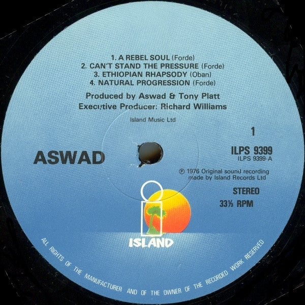 Aswad ~ Aswad (Vinyl) - Djungel & Jazz
