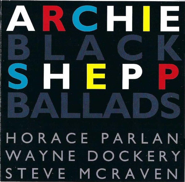 Archie Shepp, Horace Parlan, Wayne Dockery, Steve McRaven ~ Black Ballads (Vinyl) - Djungel & Jazz