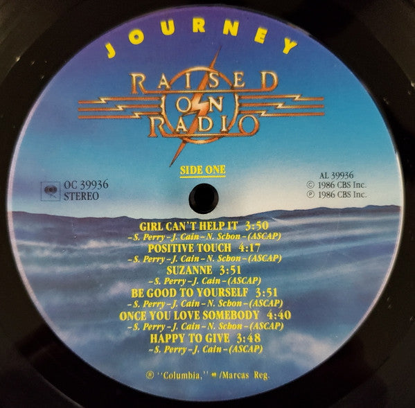 Journey : Raised On Radio (LP, Album, RE)