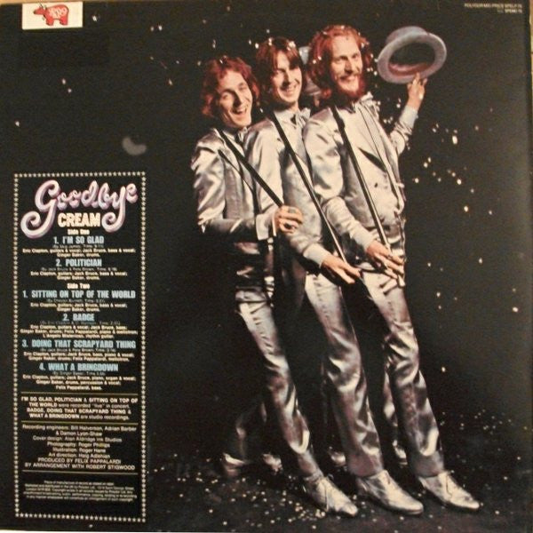 Cream  ~ Goodbye (Vinyl) - Djungel & Jazz