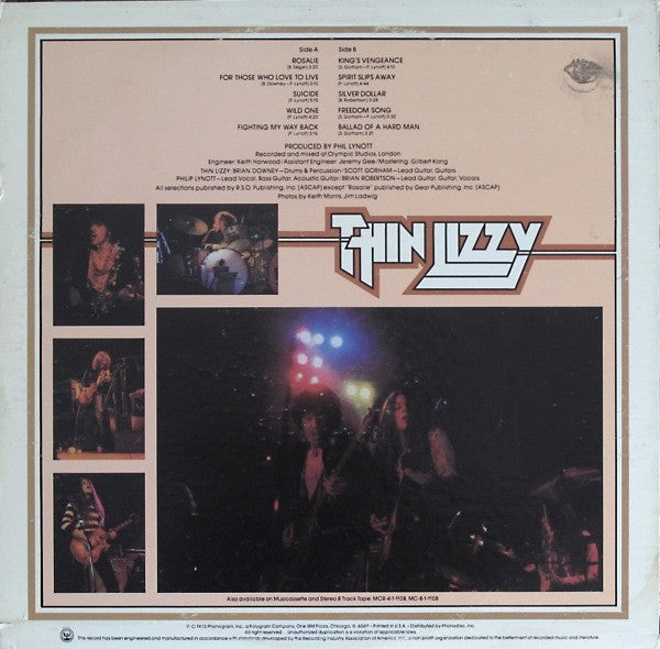 Thin Lizzy ~ Fighting (Vinyl) - Djungel & Jazz