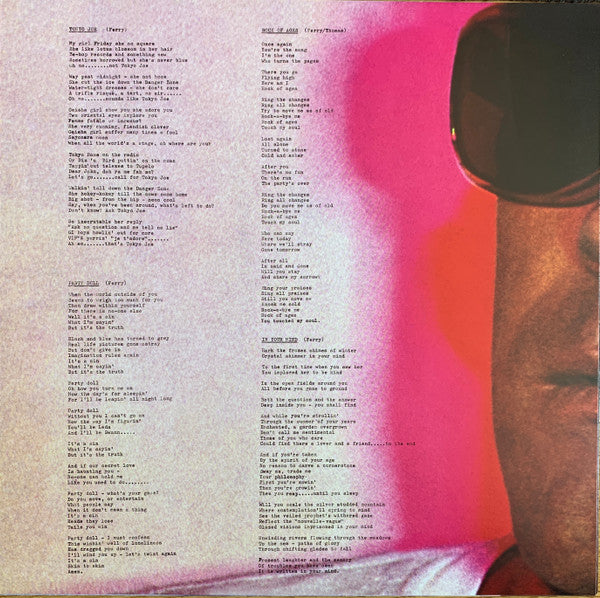 Bryan Ferry : In Your Mind (LP, Album, RE, 180)