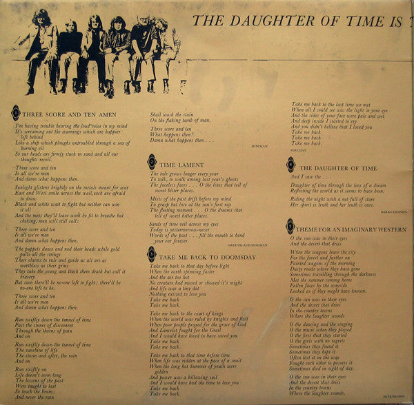 Colosseum ~ Daughter Of Time (Vinyl) - Djungel & Jazz