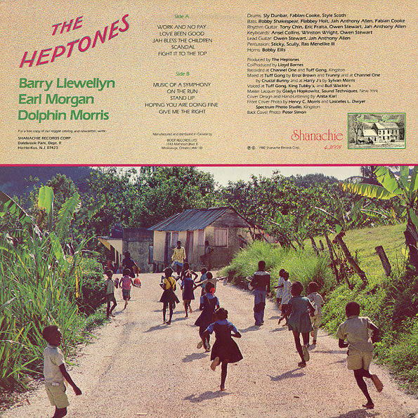 The Heptones : On The Run (LP, Album)