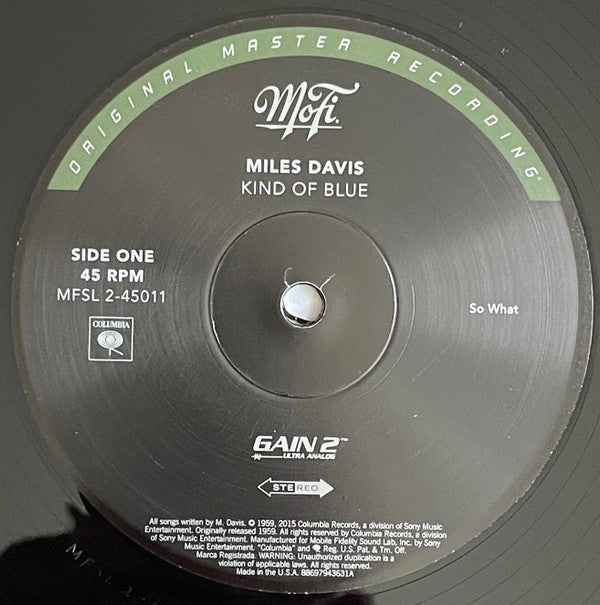 Miles Davis ~ Kind Of Blue (Vinyl) - Djungel & Jazz