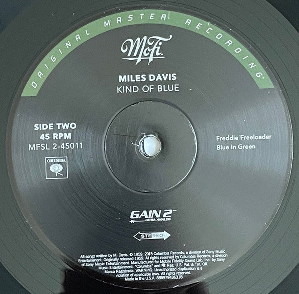 Miles Davis ~ Kind Of Blue (Vinyl) - Djungel & Jazz