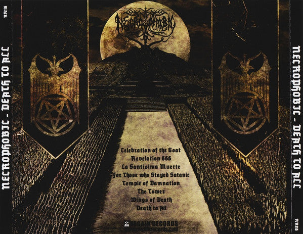 Necrophobic ~ Death To All (Vinyl) - Djungel & Jazz