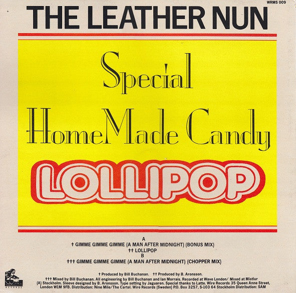 The Leather Nun ~ Gimme Gimme Gimme! (Vinyl) - Djungel & Jazz