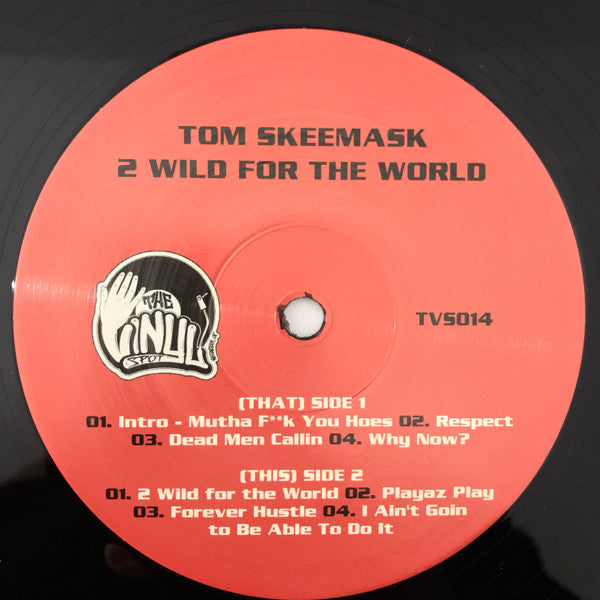 DJ Squeeky Presents: Tom Skeemask ~ 2 Wild For The World (Vinyl) - Djungel & Jazz