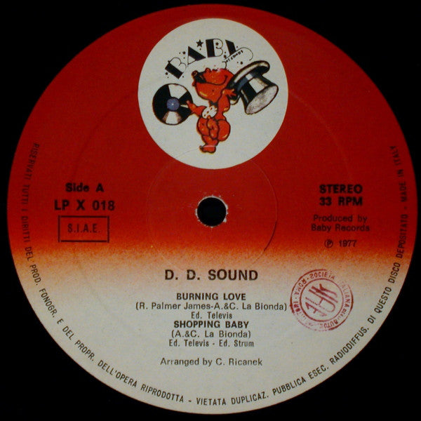 D.D. Sound : Disco Delivery (LP, Album)