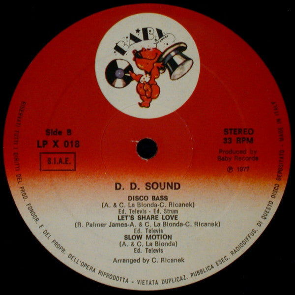 D.D. Sound : Disco Delivery (LP, Album)