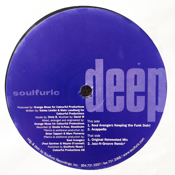 Orange Muse : Keep The Funk Alive (12")