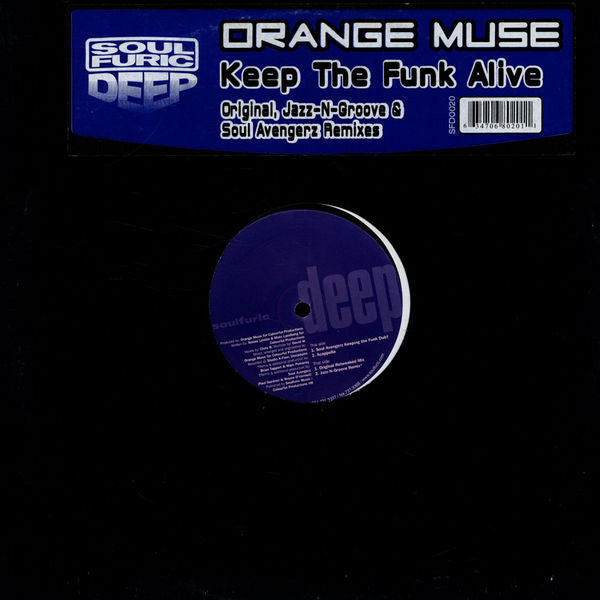 Orange Muse : Keep The Funk Alive (12")