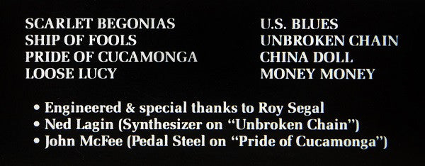 Grateful Dead ~ From The Mars Hotel (Vinyl) - Djungel & Jazz