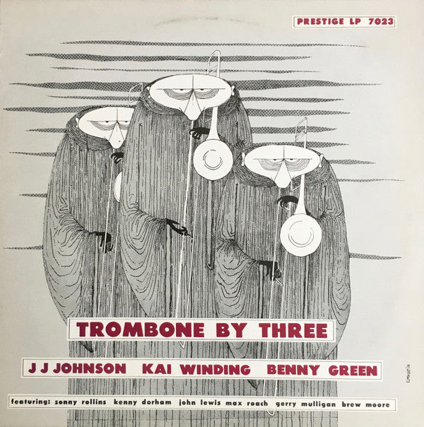 J.J. Johnson / Kai Winding / Benny Green ~ Trombone By Three (Vinyl) - Djungel & Jazz