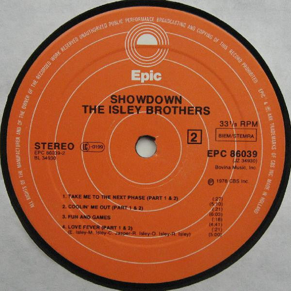 The Isley Brothers : Showdown (LP, Album, Gat)