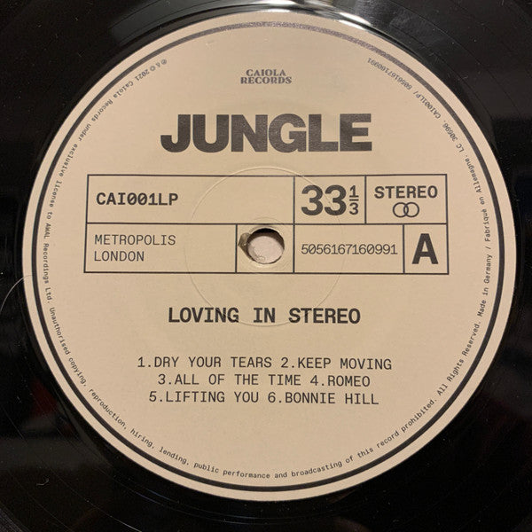 Jungle  ~ Loving In Stereo (Vinyl) - Djungel & Jazz