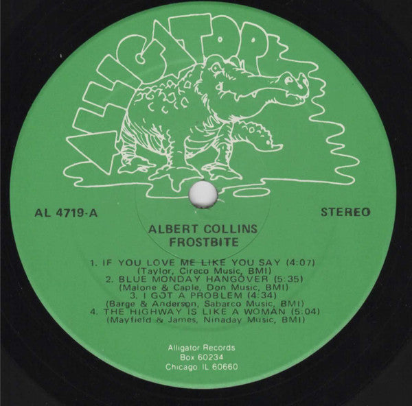 Albert Collins : Frostbite (LP, Album)