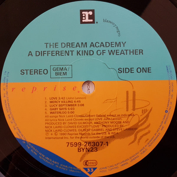 The Dream Academy ~ A Different Kind Of Weather (Vinyl) - Djungel & Jazz