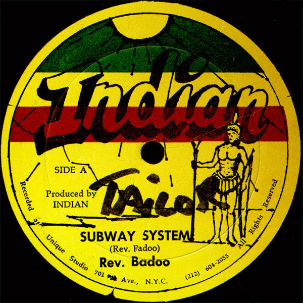 Reverend Badoo : Subway System (12")