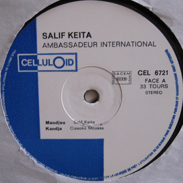 Salif Keita, Les Ambassadeurs Internationaux ~ Mandjou (Vinyl) - Djungel & Jazz