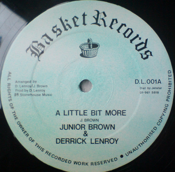 Junior Brown / Derrick Lenroy / Ringo (5) : A Little Bit More / Deep Meditation (12")