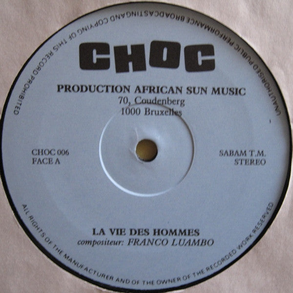 Franco Et Orchestre T.P.O.K. Jazz ~ La Vie Des Hommes (Vinyl) - Djungel & Jazz