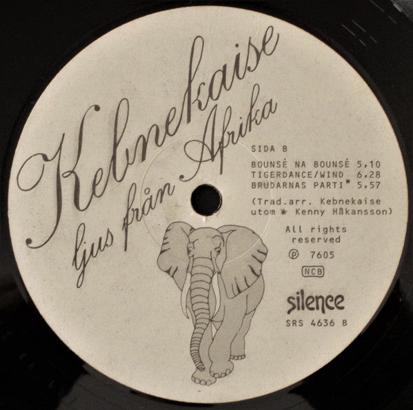 Kebnekajse ~ Ljus Från Afrika (Vinyl) - Djungel & Jazz