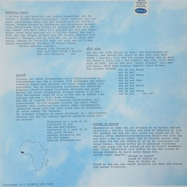 Kebnekajse ~ Ljus Från Afrika (Vinyl) - Djungel & Jazz