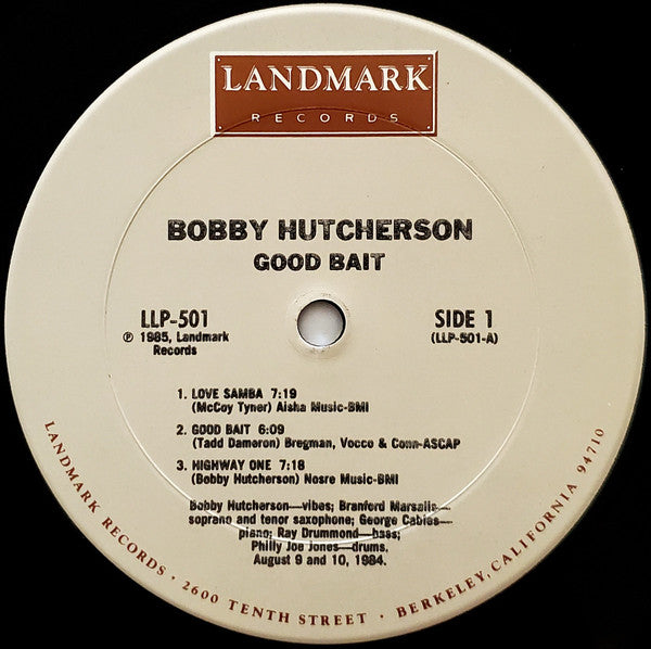 Bobby Hutcherson ~ Good Bait (Vinyl) - Djungel & Jazz