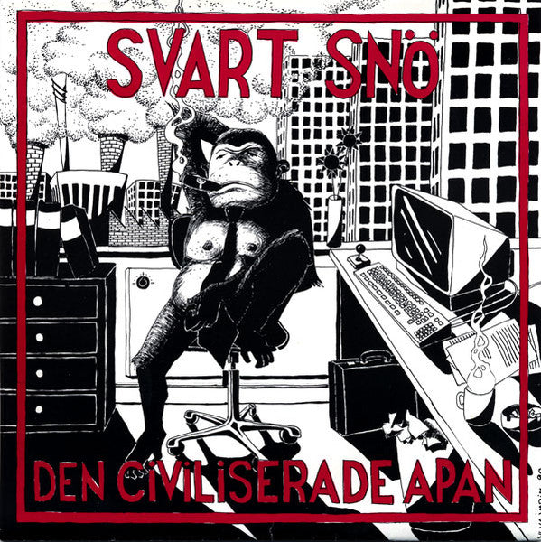 Svart Snö ~ Den Civiliserade Apan (Vinyl) - Djungel & Jazz