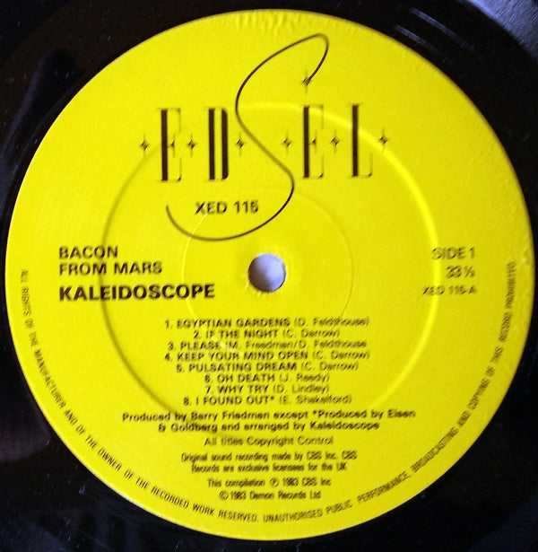 Kaleidoscope  ~ Bacon From Mars (Vinyl) - Djungel & Jazz