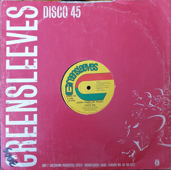 Patrick Andy / Tonto Irie : Sting Me A Sting Shock Me A Shock / Every Posse Get Ready (12")