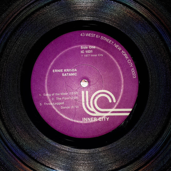 Ernie Krivda & Friends : Satanic (LP, Album)