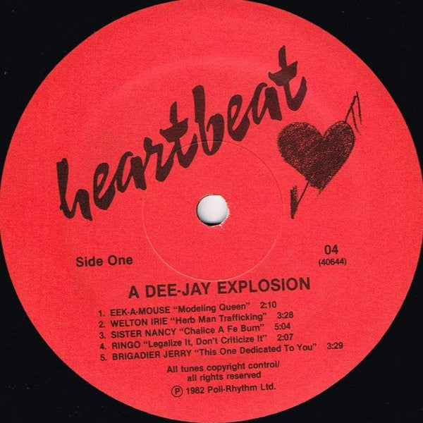 Various : A Dee-Jay Explosion Inna Dance Hall Style (LP, Album)