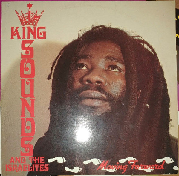 King Sounds And The Israelites : Moving Forward (LP, Album, Emb)