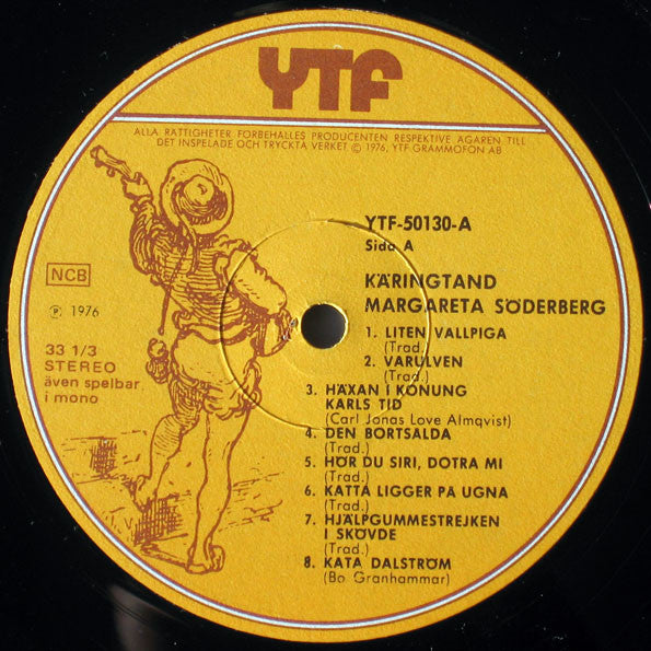 Margareta Söderberg, Arbete & Fritid / Pojkarna På Storholmen ~ Käringtand (Vinyl) - Djungel & Jazz