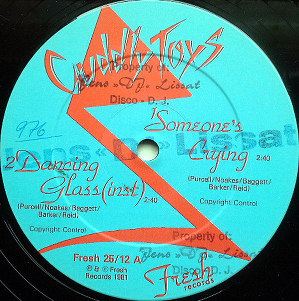 Cuddly Toys ~ Someone's Crying (Vinyl) - Djungel & Jazz