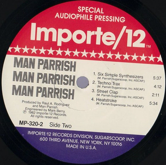Man Parrish : Man Parrish (LP, Album)