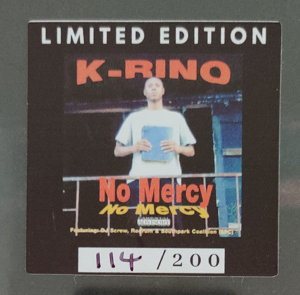 K-Rino ~ No Mercy (Vinyl) - Djungel & Jazz