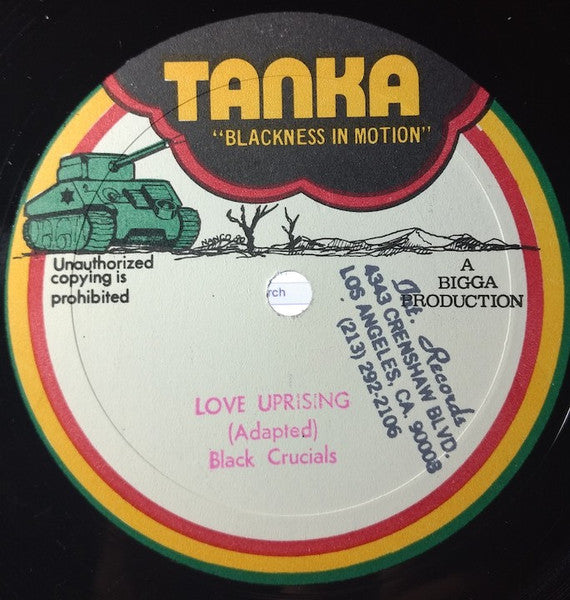 Black Crucial : Love Uprising (Adapted) / If This World Were Mine (Adapted) (10")