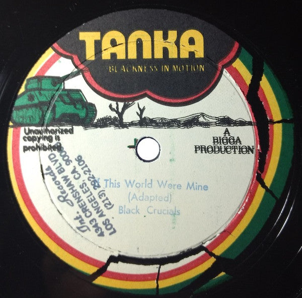 Black Crucial : Love Uprising (Adapted) / If This World Were Mine (Adapted) (10")