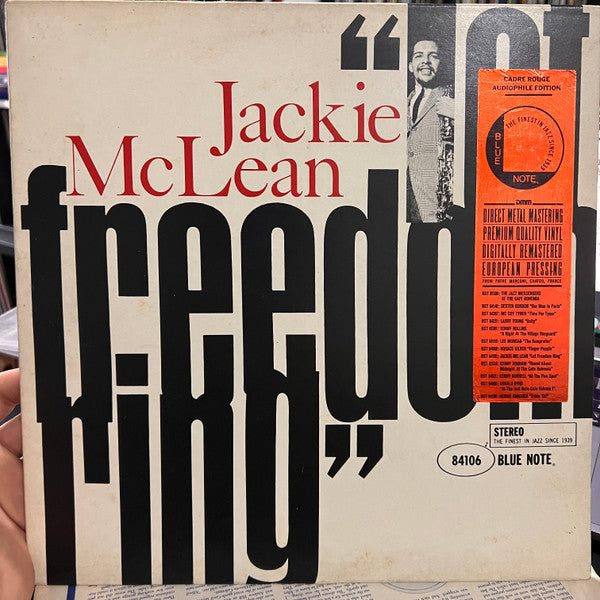 Jackie McLean ~ Let Freedom Ring (Vinyl) - Djungel & Jazz