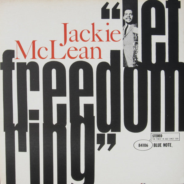 Jackie McLean ~ Let Freedom Ring (Vinyl) - Djungel & Jazz